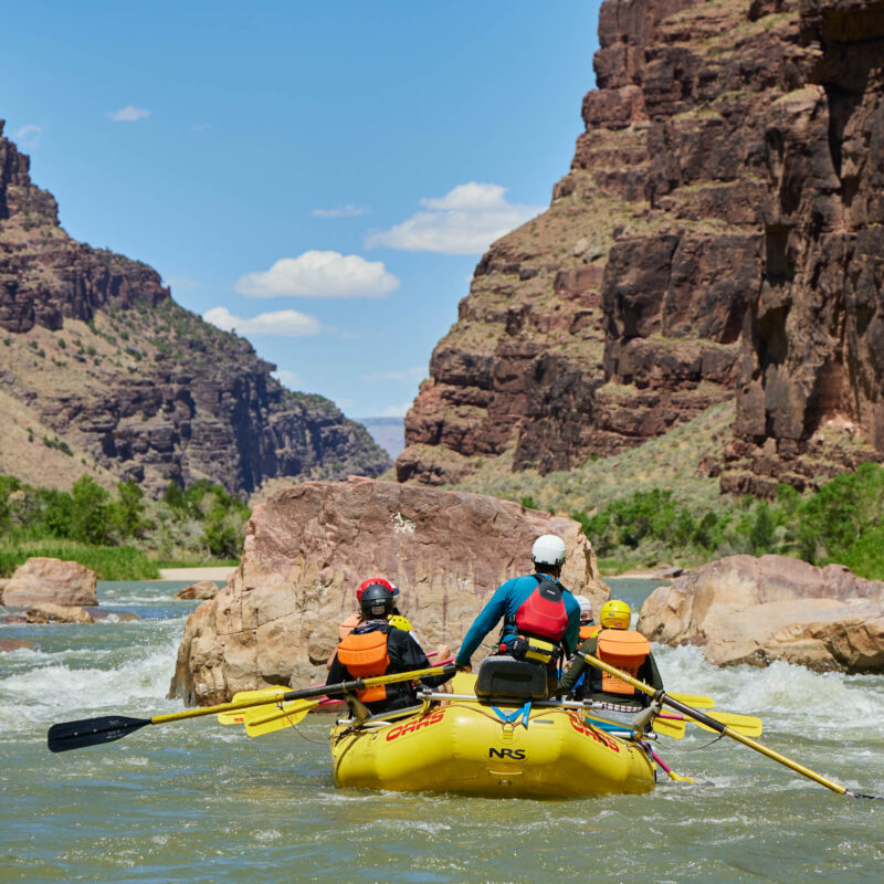 Green River through Gates of Lodore rafting.