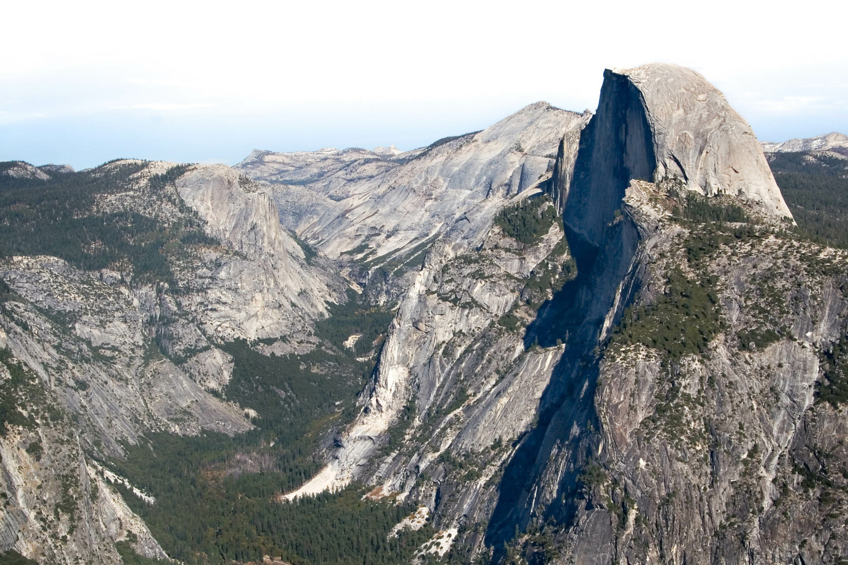Half dome in Yosemite.