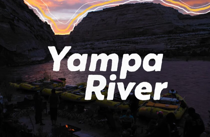 Video thumbnail that says Yampa River