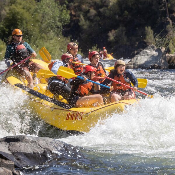 OARS rafting the South Fork of the American River